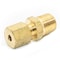 Thrifco Plumbing No. 68 1/4 Inch x 3/8 Inch Lead-Free Brass Compression MIP Adapter 6968006 - alternate 2